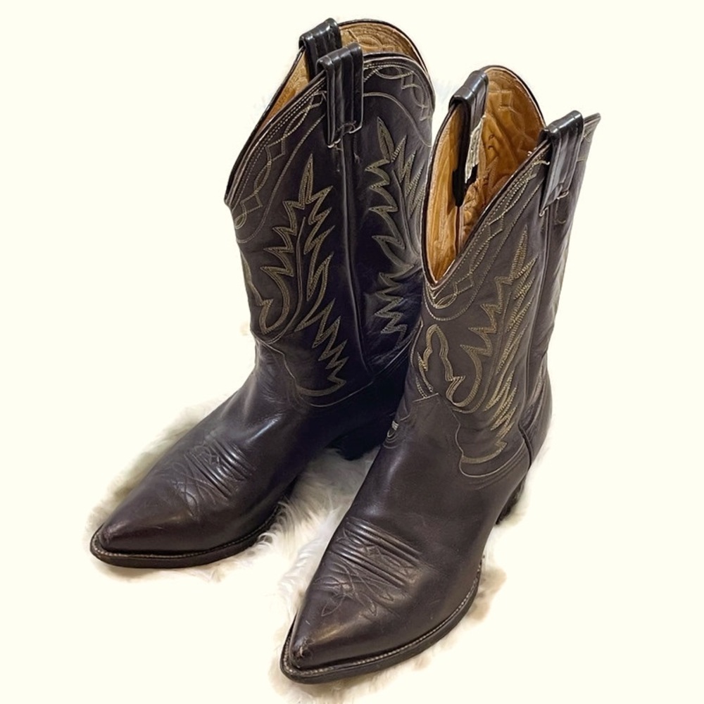 Nocona Leather Cowboy Boots